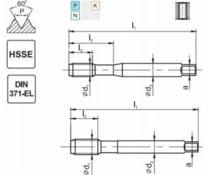 Fanar THREAD M 3 DIN-371B EL (6H) HSSE 800