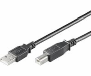 Goobay USB-A - USB-B kabel USB 5 m černý (93598)