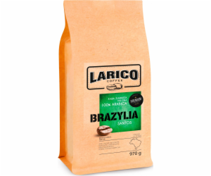 Brazilská zrnková káva Santos 970 g