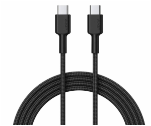 Aukey USB-C – USB-C kabel USB 0,9 m černý (CB-CD45)