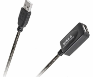 USB LP kabel USB-A – USB-A 10 m černý (KPO3888-10)