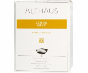 Althaus - Lemon Mint Pyra Pack - Čaj 15 pyramid