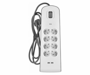 Belkin BSV804VF2M surge protector White 8 AC outlet(s) 2 m