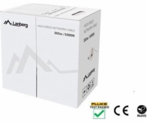 UTP Cat.5E CU kabel 305 m plný FLUKE LCU5-12CU-0305-Y žlutý