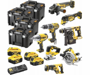 Akumulátorová sada DEWALT DCK865P4T, 18V, příklepová vrtačka