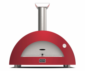 Alfa Forni Moderno 3 Pizze Wood red