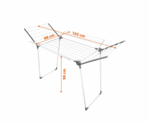 Sušička prádla PROMIS MILANO výsuvná přídavná 4 křídla