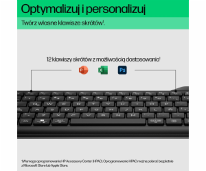 Klávesnice Bluetooth pro více zařízení HP 460