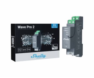 Shelly Qubino Pro 2 DIN rail Relay, 2-channel, Z-Wave