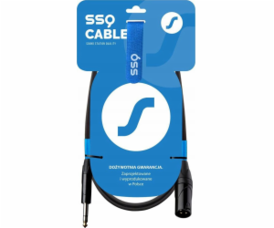 SSQ JSXM2 - Kabel XLR samice - Jack stereo 6,3 mm, 2 m