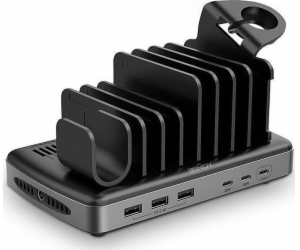 NABÍJECÍ STANICE 160W USB 6PORT/73436 LINDY