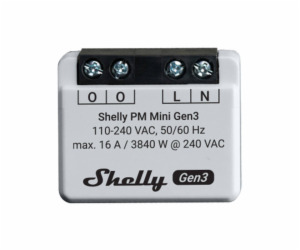 Řídicí jednotka Shelly PM Mini Gen3