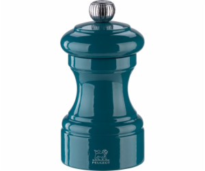 Peugeot Bistro salt mill 10 cm pacific blue lacquered wood