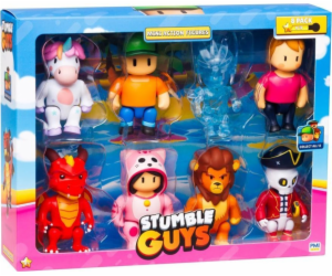 STUMBLE GUYS - MINI FIGURKI- DELUXE 8 FIGUREK VER.B