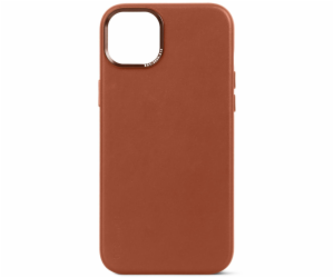 Decoded Leather Backcover for iPhone 15 Plus Tan