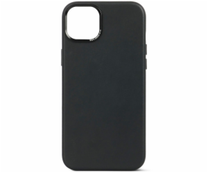 Decoded Leather Backcover for iPhone 15 Plus Black