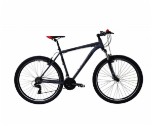 Horské jízdní kolo Capriolo LC 9.1 MTB 29"/21" šedo - čer...