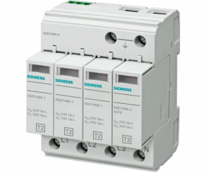 Siemens Svodič přepětí C TYP 2 4P 20kA 350V 3+1 systém TN...