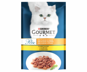 PURINA Gourmet Perle with Chicken - mokré krmivo pro kočk...