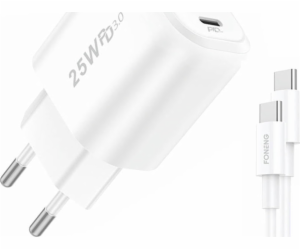 Rychlonabíječka Foneng 2x USB EU40 + kabel USB C