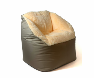 Sako bag pouf Fluffy cream XXL 140 x 90 cm