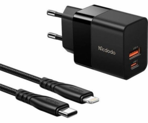 Nástěnná nabíječka Mcdodo CH-1952 USB + USB-C, 20W + kabe...