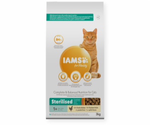 IAMS for Vitality Adult Sterilizované s čerstvým kuřecím ...