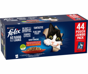 PURINA Felix Fantastic Mix in jelly - mokré krmivo pro ko...