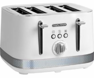 Topinkovač Morphy Richards Illumination white se 4 plátky