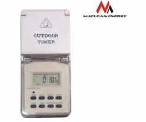 Maclean MCE08 electrical timer Grey Daily/Weekly timer