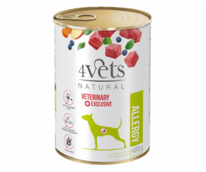 4VETS Natural Allergy Lamb Dog - mokré krmivo pro psy - 4...