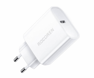 Rychlonabíječka Rocoren PD 20W USB-C (bílá)