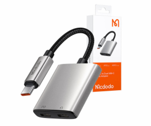 Zvukový adaptér 2v1 Mcdodo CA-5570 2v1 USB-C na 2x USB-C