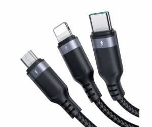 Kabel USB Multi-Use Joyroom S-1T3018A18 3w1 / 3,5A / 0,3 ...