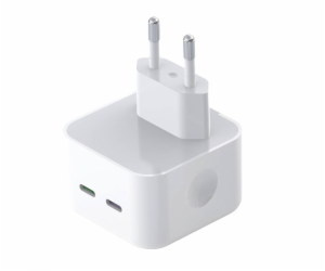 Nástěnná nabíječka XO L102, 2x USB-C, 35 W (bílá)