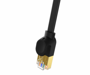 Baseus Cat 7 Gigabit Ethernet RJ45 kabel 0,5 m černý