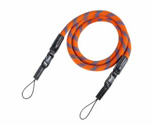 Hama Camera Strap  Braid 120 orange/blue