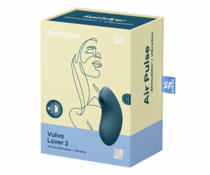 Masážní přístroj na klitoris Vulva Lover 2 Satisfyer (modrý)