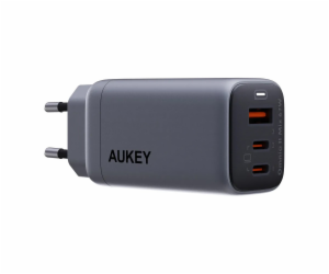 Nástěnná nabíječka Aukey PA-B6U, 1xUSB-A, 2xUSB-C, 67W (š...