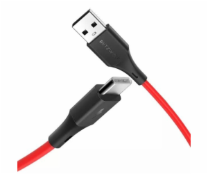 USB-C kabel BlitzWolf BW-TC15 3A 1,8 m - červený