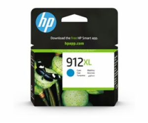 HP 912XL High Yield Cyan Original Ink Cartridge (825 pages)