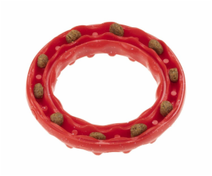 FERPLAST Smile ring M red - Hračka pro psy