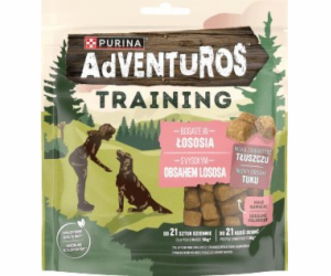 PURINA Adventuros Training salmon - pamlsek pro psy - 115g