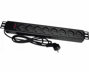 Alantec Power strip 19 8x CEE 7/5 s vypínačem (PZ081U3M)