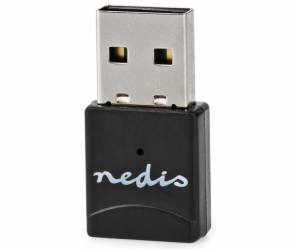 NEDIS Wi-Fi dongle/ AC600/ 2.4/5 GHz (Dual Band)/ USB 2.0...