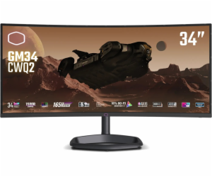 Cooler Master GM34-CWQ2, LED monitor