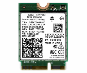 INTEL Killer Wi-Fi 7 BE1750kit M.2 2230 Modul