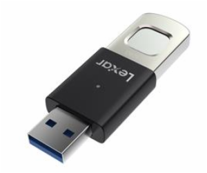 Lexar flash disk 128GB - Fingerprint F35Pro USB 3.2 (čten...