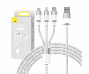 Kabel 3v1 USB Baseus řady StarSpeed, USB-C + micro + Ligh...