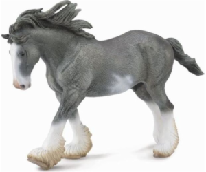 Collecta figurka CLYDESDALE STALLION -BLACK SABINO ROAD